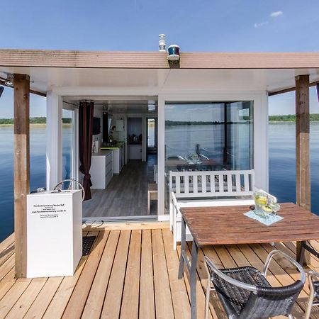 Feststehendes Hausboot Hotel Kolonie Zern Exterior foto