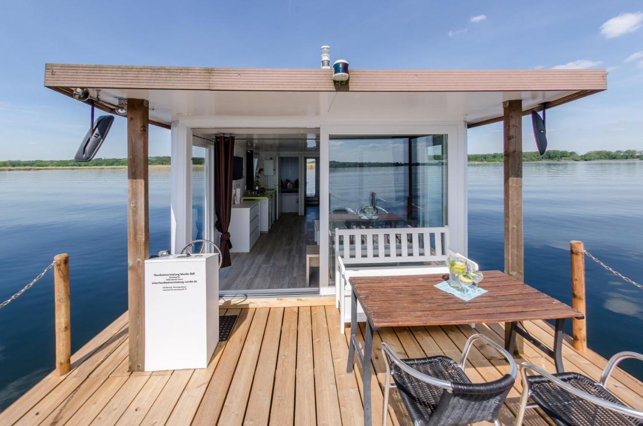 Feststehendes Hausboot Hotel Kolonie Zern Exterior foto